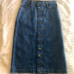 Lee Denim Skirt